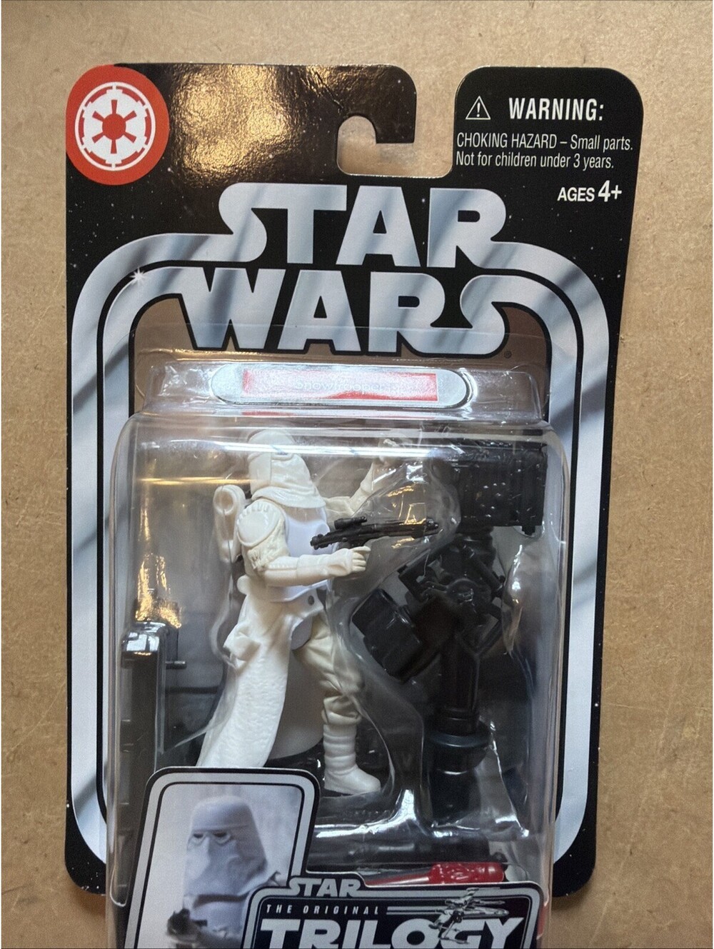 Hasbro Star Wars Original Trilogy Snowtrooper 3.75in Figure 2004 Carded ESB New
